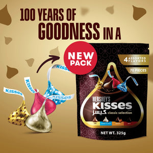 Hershey's Kisses Assorted Classic Selection 325gm Kisses