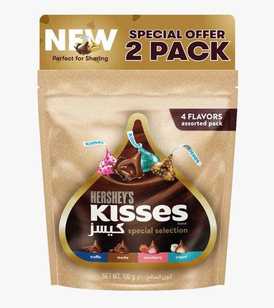 Hershey's Kisses Assorted Special Selection 100gm x 2 Kisses
