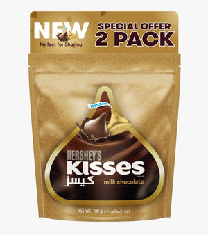 Hershey's Kisses Milk Chocolate 100gm x 2 Kisses