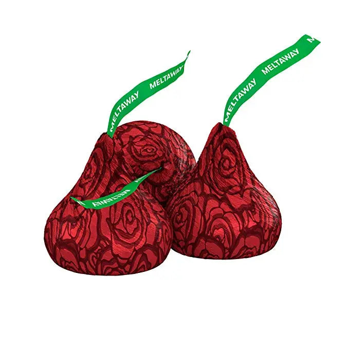 Hershey's Kisses Roses Milk Chocolate Meltaway 225gm, Valentine's Range Kisses