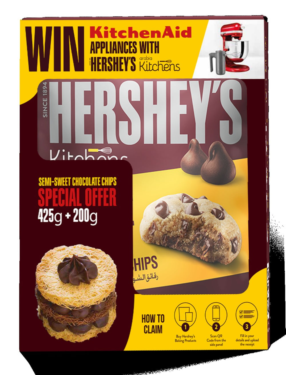 Hersheys Baking Click Cuisine   Hershey S Kitchens Baking Semi Sweet Chocolate Chips 425 X 200gr Hershey S 1654508641 1000x 