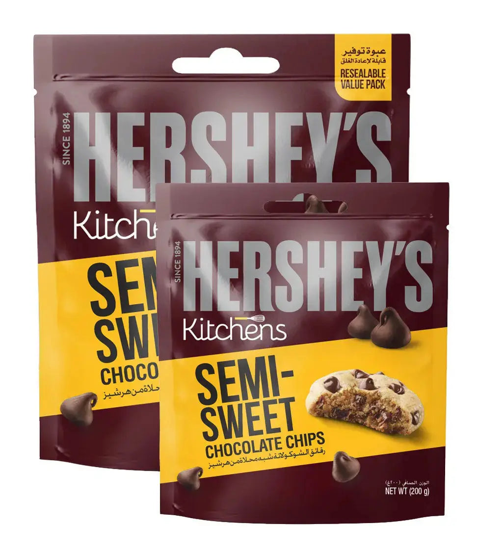Hershey's Kitchens Baking Semi Sweet Chocolate Chips 425 x 200gr Hershey's