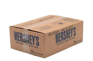 Hershey's Semi-Sweet Chocolate baking Chips 25 LBS Box Hershey's