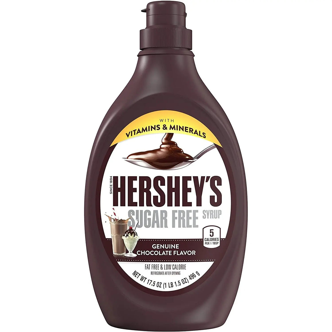 Hershey's Sugar Free Chocolate Syrup 496 gr Hershey's