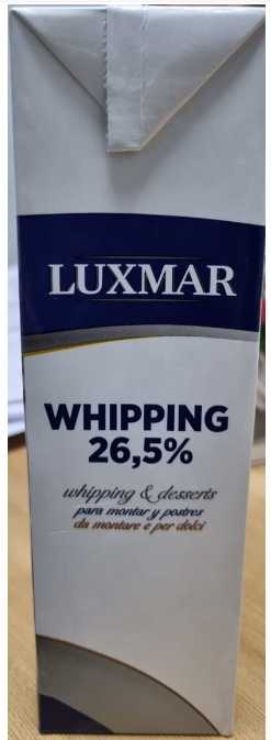 Luxmar Whipping & Desserts Cream 26,5% 1L Luxmar