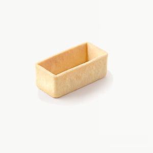 Masdeu Straight-Edge Mini Tartlet, Rectangle Sweet 55 mm, 144pcs Masdeu