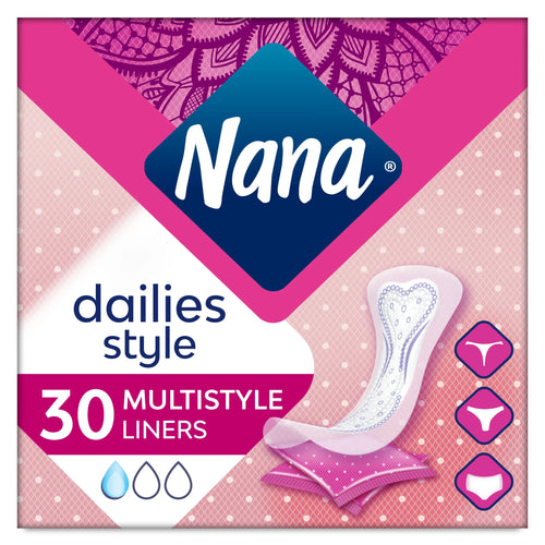 Buy Nana Dailies Style Multistyle Pantyliners 30 Pieces Online