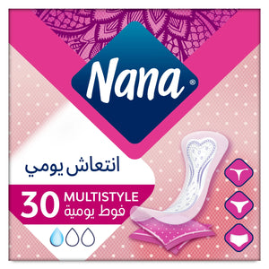 Nana Panty Liners Multistyle Individually Wrapped (30pcs) NANA
