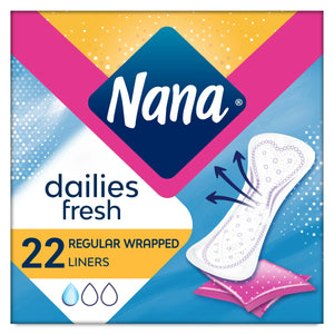 Nana Panty Liners Normal Wrapped (22pcs) NANA