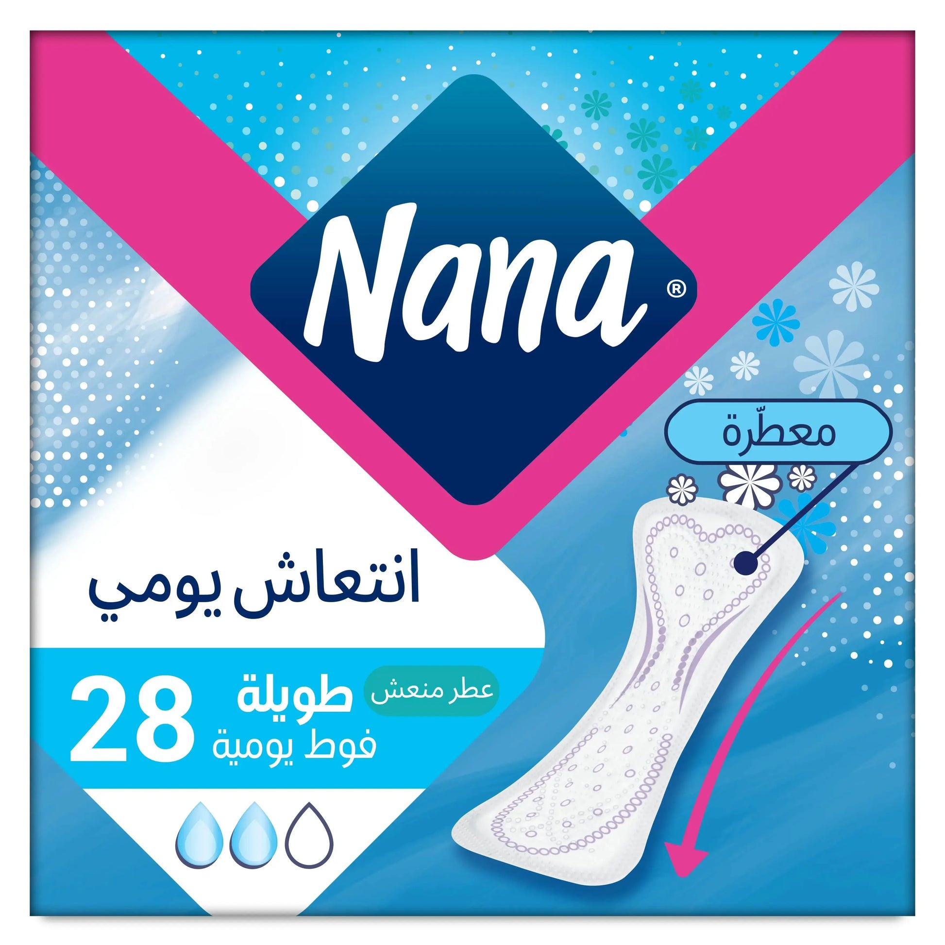 Nana Panty Liners Super Scented (28pcs) NANA