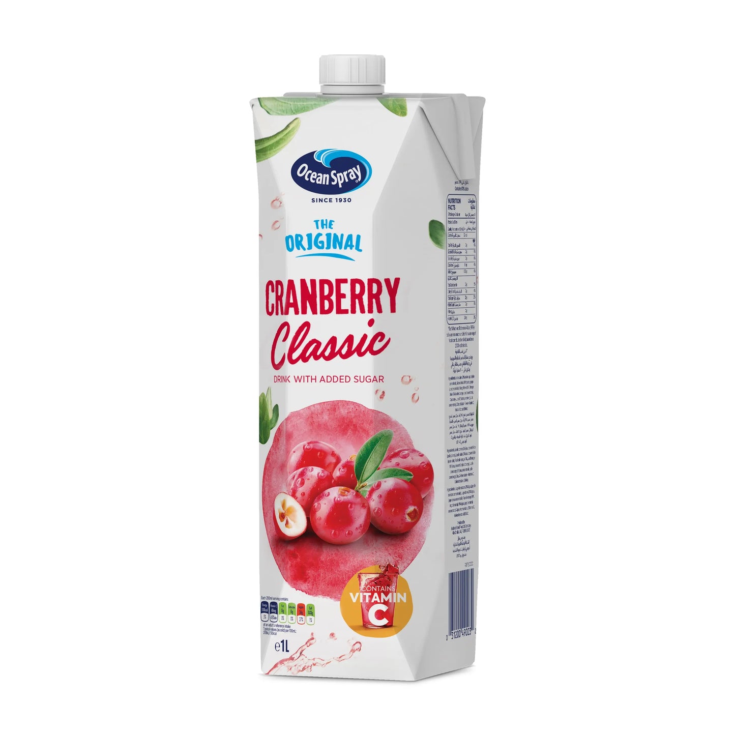 Ocean Spray Cranberry Classic Juice Drink  1L Ocean Spray