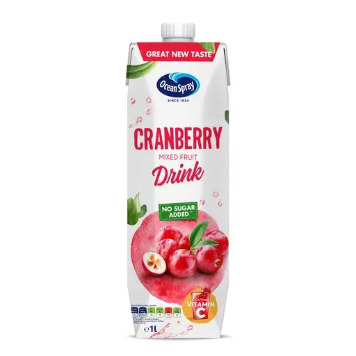 Ocean Spray Cranberry Classic No Sugar Juice Drink 1 L Ocean Spray