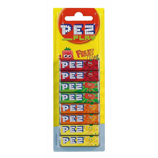 Pez Blister Fruit Play (Refill) (8 Packs) Pez