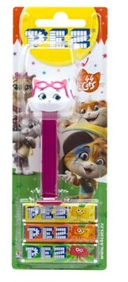 Pez Candy 1+3  44 Cats (assorted character) Pez
