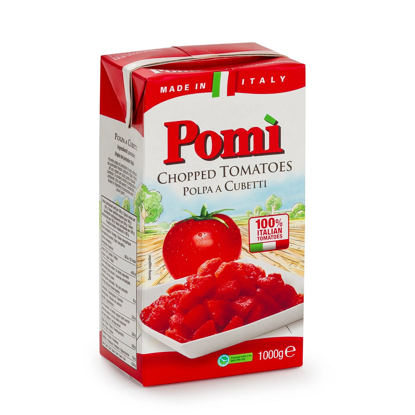Pomi Chopped Tomatoes 1kg Pomi