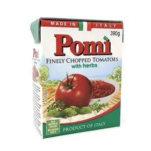 Pomi Finely Chopped Tomatoes with Herbs 390g Pomi