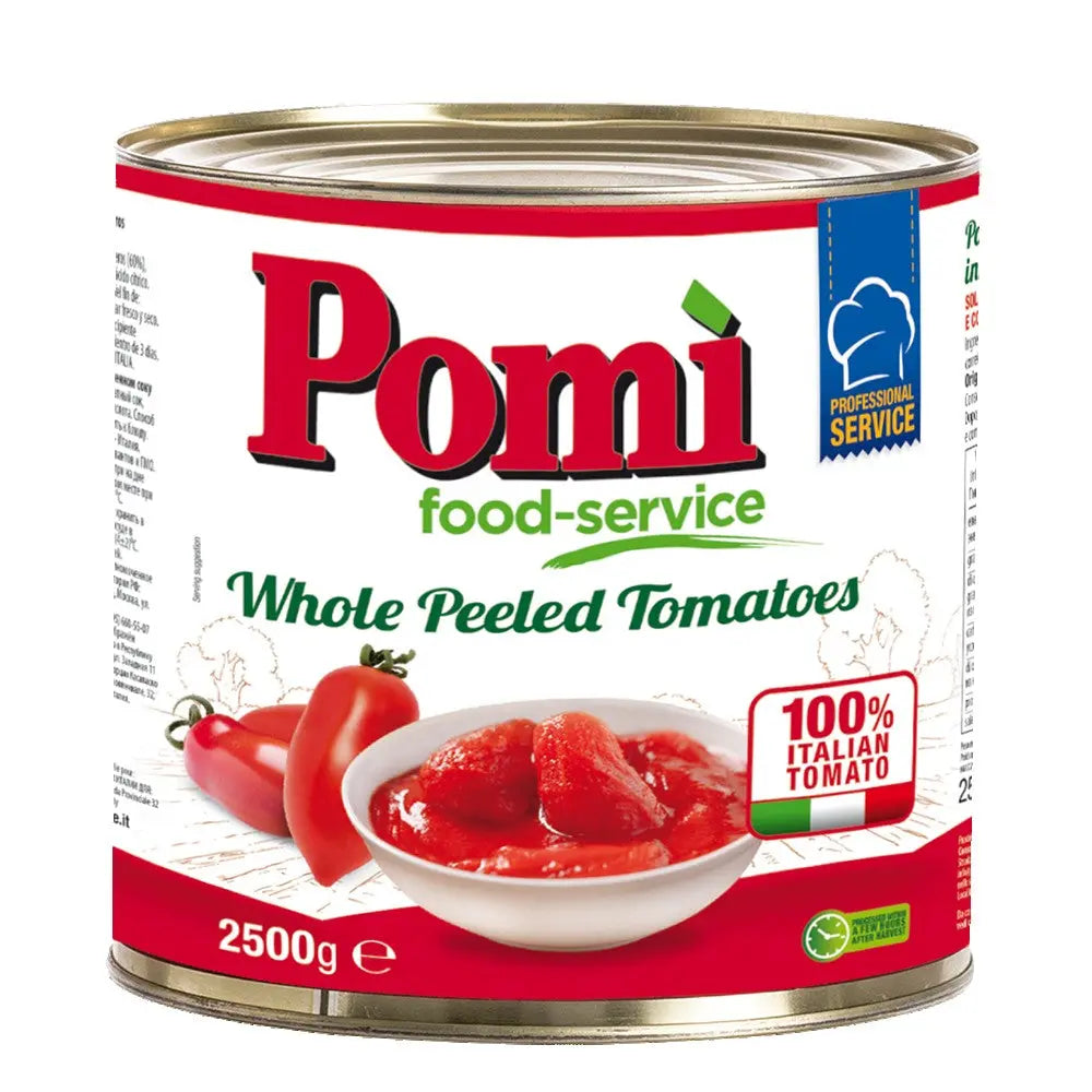 Pomi Whole Peeled Tomatoes 2.5kg Pomi