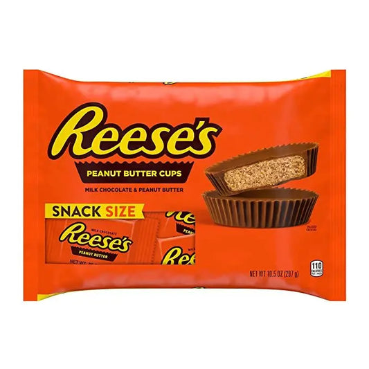 Reese's Snack Size Chocolate Peanut Butter Cups 297gm Reese's