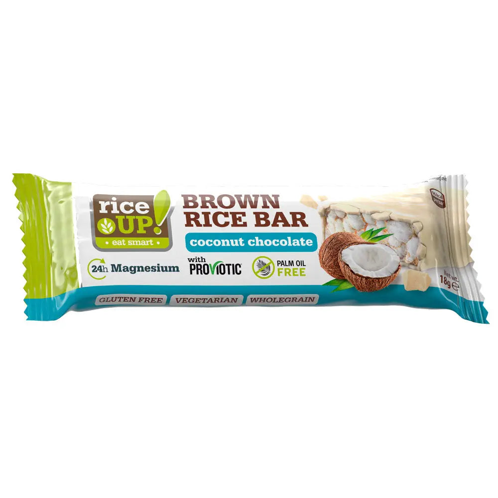 Rice Up Chocolate Coconut Bar 18G Rice Up