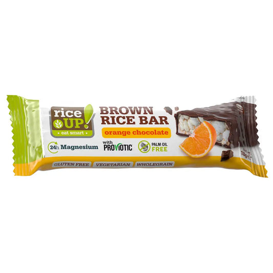 Rice Up Chocolate Orange Bar 18G Rice Up