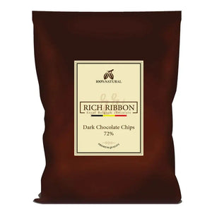 Rich Ribbon Dark Chocolate Chips 72% 5Kg Rich Ribbon