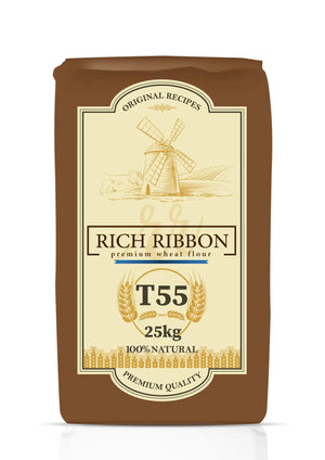 Rich Ribbon all-purpose T55 Flour 25Kg Rich Ribbon