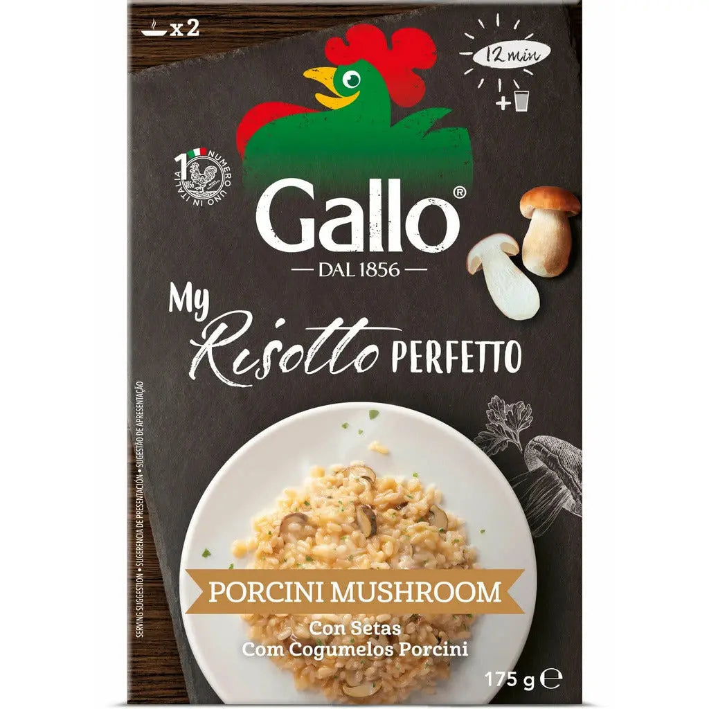 Riso Gallo Risotto Mushroom 175g - Click Cuisine