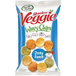 Sensible Portion Wavy Chips - Zesty Ranch 120g Sensible Portions