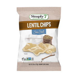 Simply7 Chips Lentil Sea Salt 103g Simply7