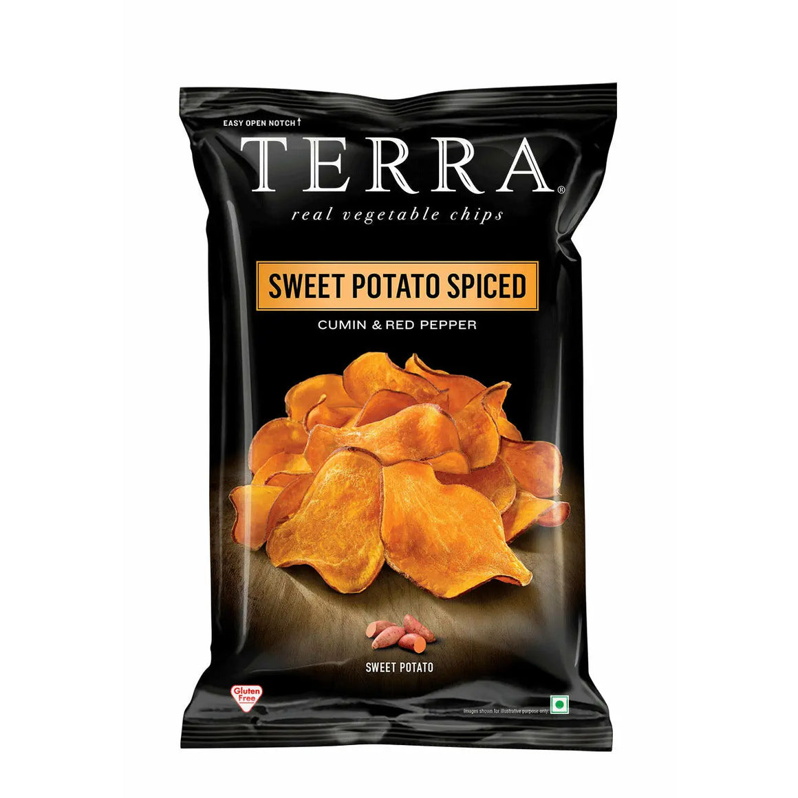Terra Spiced Sweet Potato Spiced - Cumin & Red Pepper 120g Terra