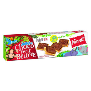 Wernli Jungle Choco Petit Beurre 125gm Wernli